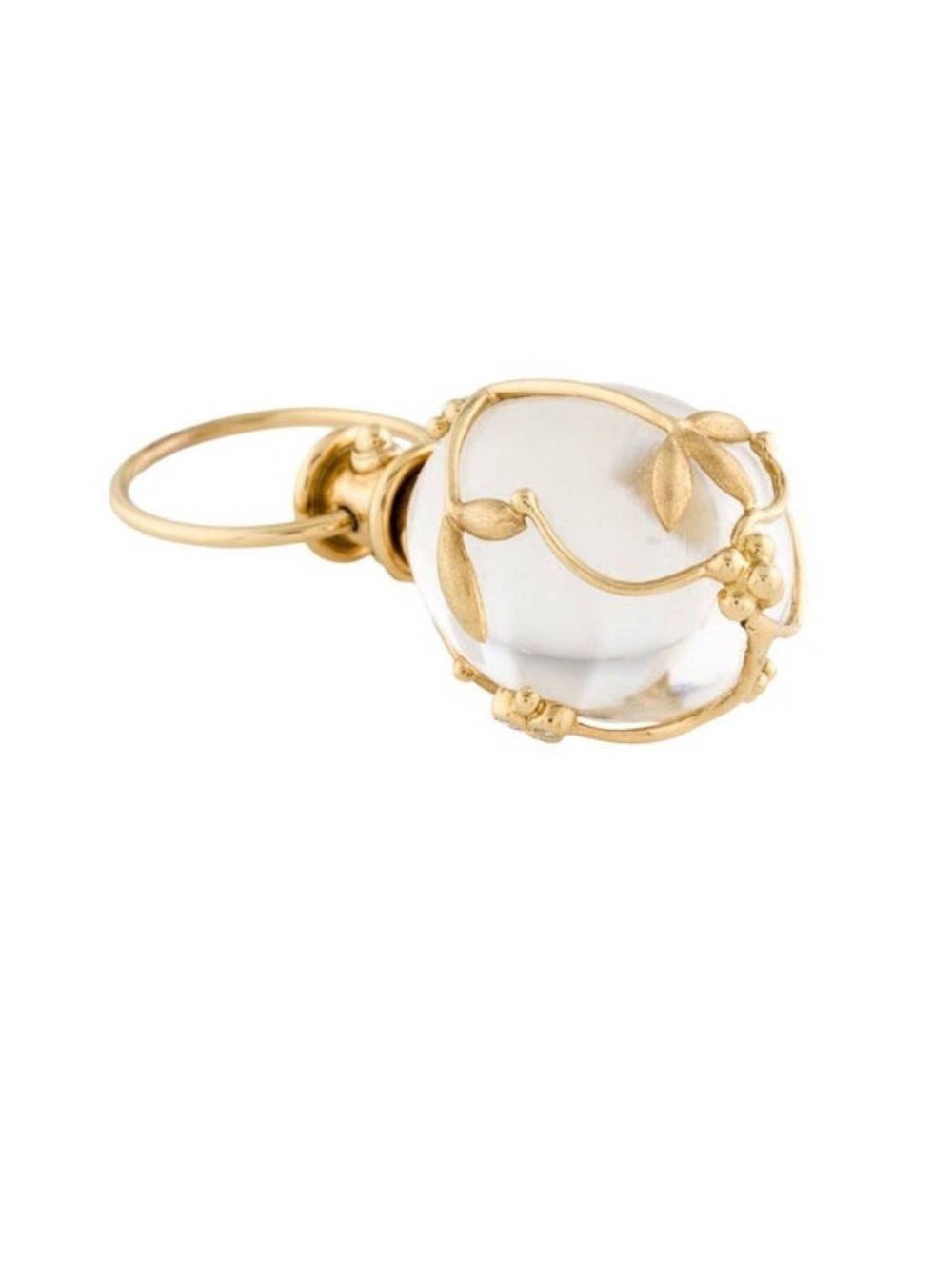 TEMPLE ST. CLAIR MED. Diamond Leaf Amulet